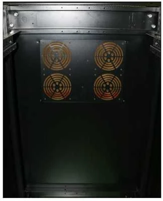 EXTRALINK 27U 800X800 stovima spintelė juodas