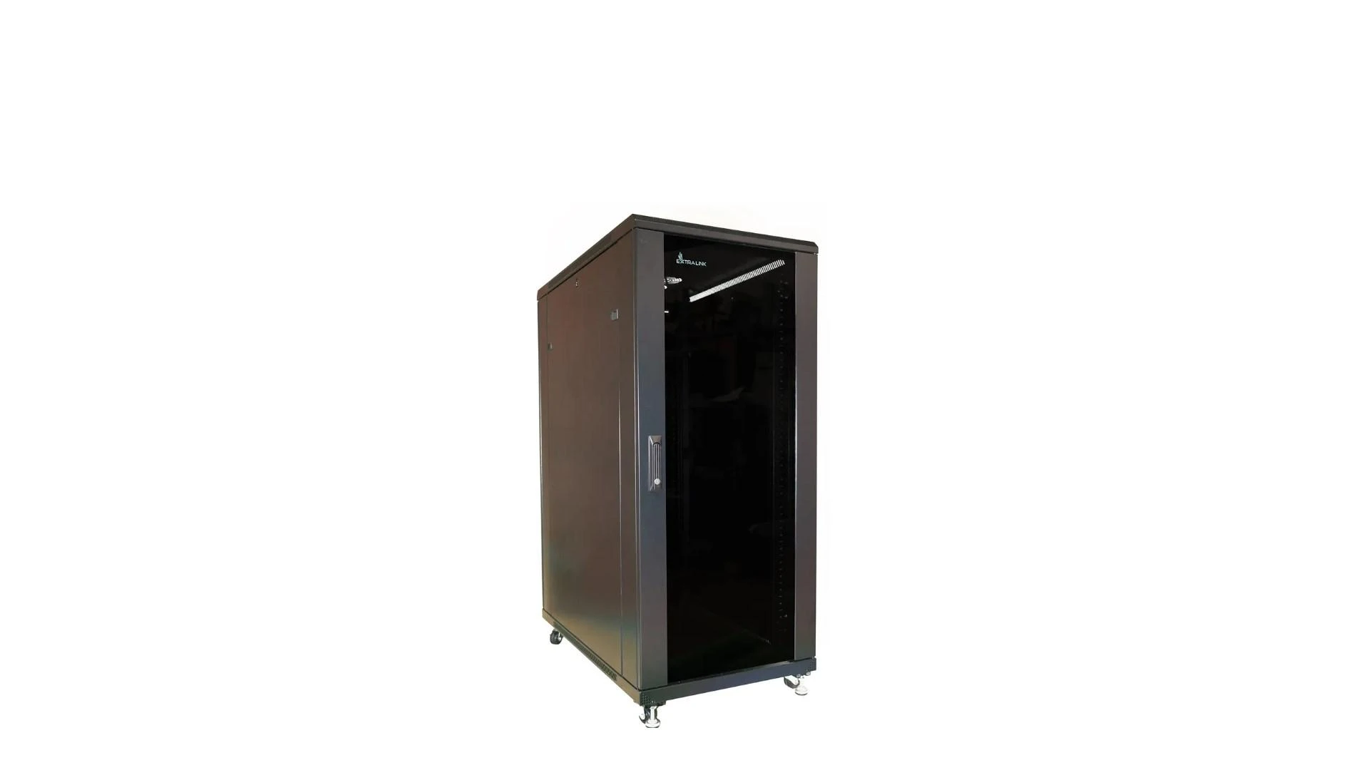 EXTRALINK 37U 800X800 stovima spintelė juodas