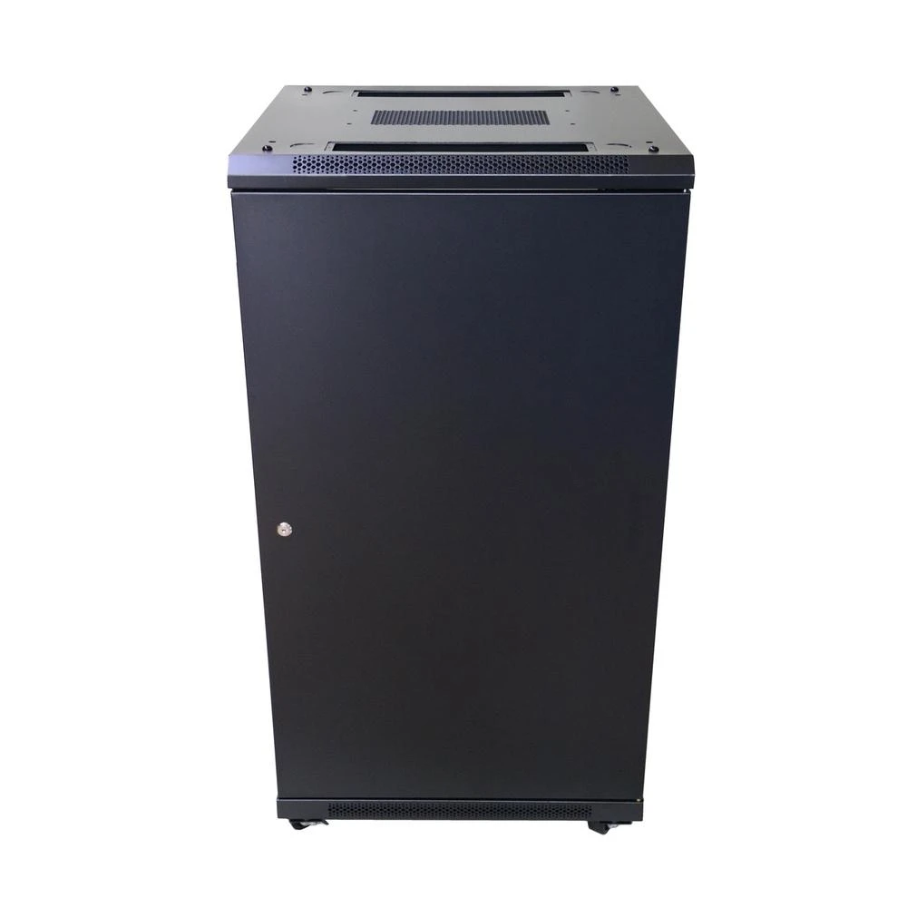 Extralink 27U 600x600 juoda | Rack tipo spintelė | pastatoma ant grindų