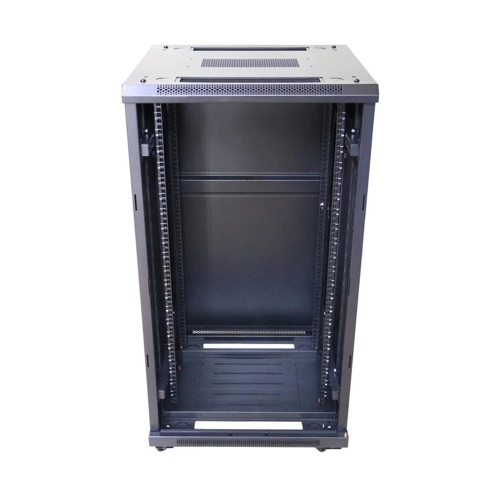 Extralink 27U 600x600 juoda | Rack tipo spintelė | pastatoma ant grindų