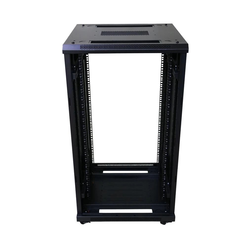 Extralink 27U 600x600 juoda | Rack tipo spintelė | pastatoma ant grindų