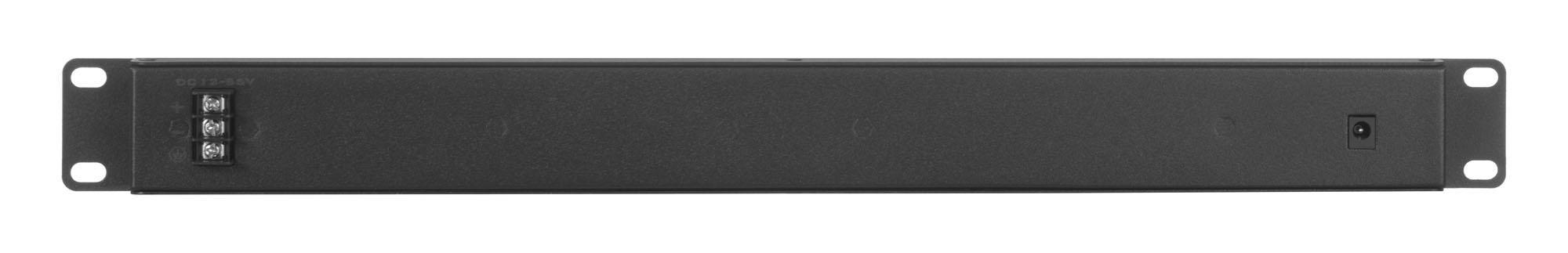 EXTRALINK 24 prievadų pasyvus PoE purkštukas / adapteris 10/100Mbps 12v ~ 48v DC stovas 19"