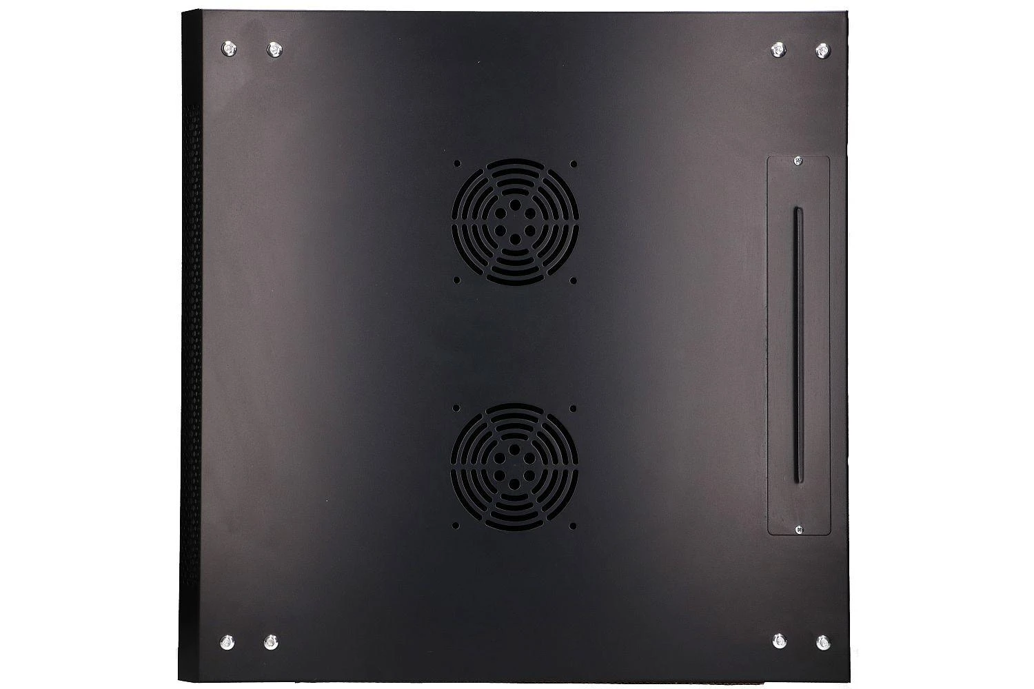 Extralink EX.7232-6U 600x600 Juoda | Spinta stovas | montuojamas ant sienos