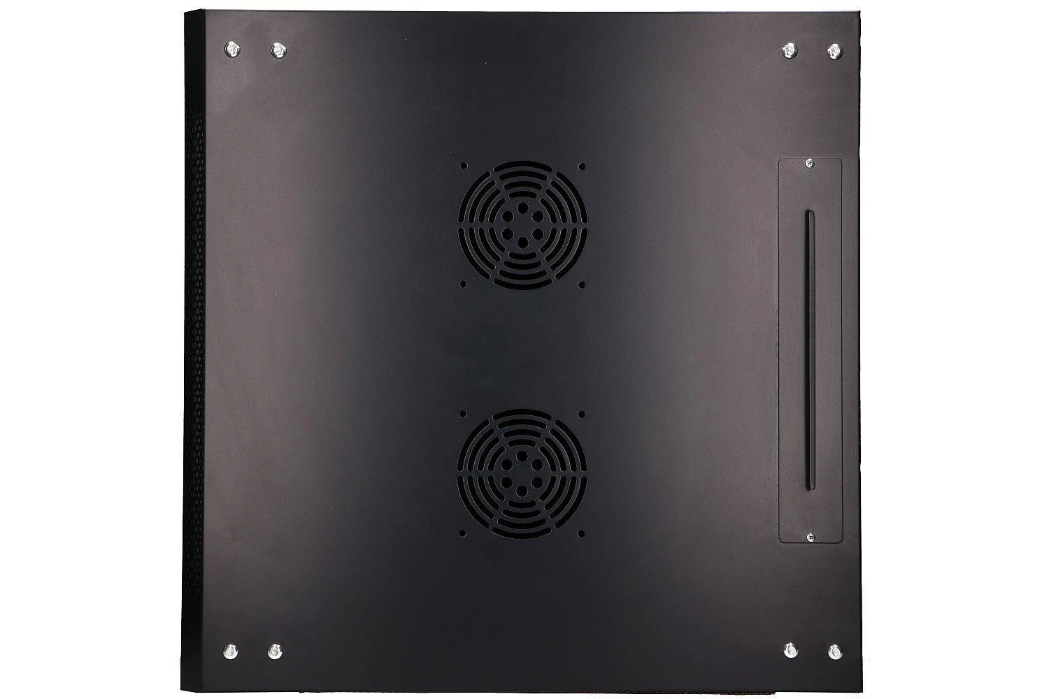 Extralink EX.7256- 12U 600x600 Juoda | Spinta stovas | montuojamas ant sienos