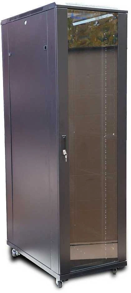 EXTRALINK 42U 600x1000 standing rackmount cabinet juodas