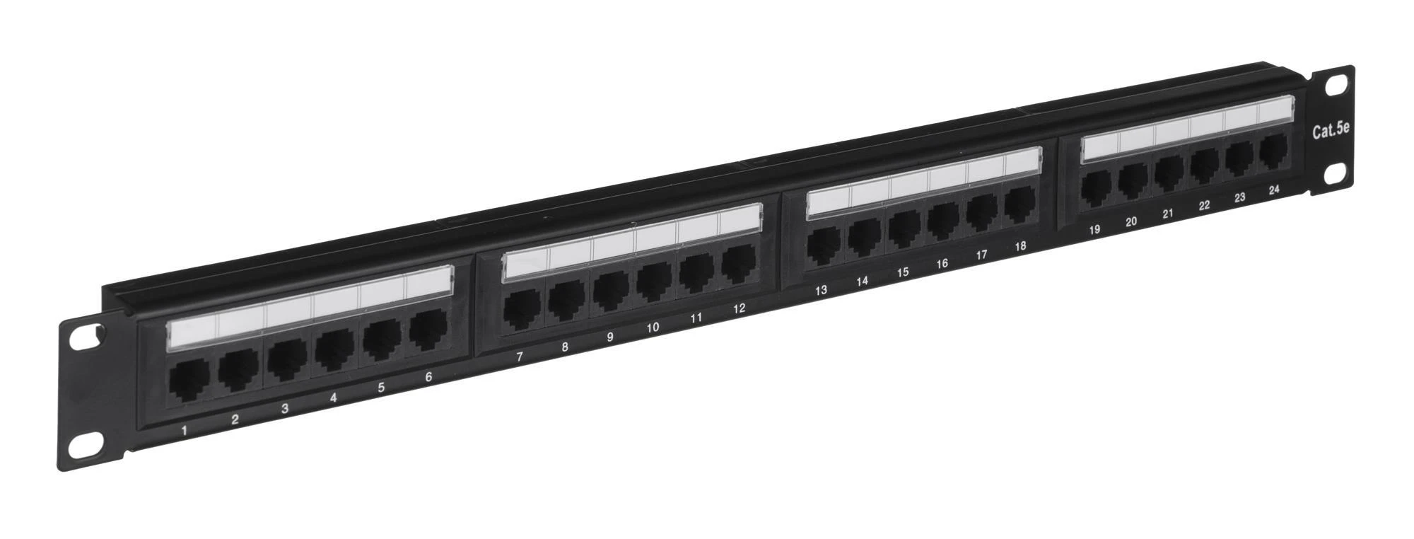 Extralink CAT5E UTP V2, Patchpanel, 24 prievadai