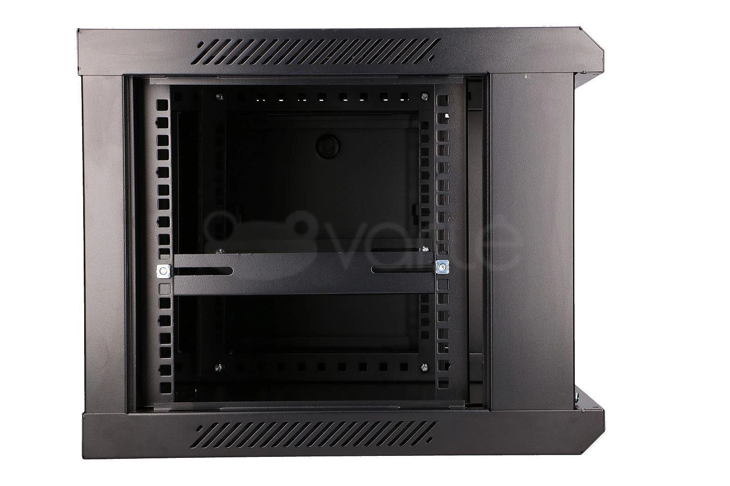 Extralink EX.7225-6U 600x450 Juoda | Spinta stovas | montuojamas ant sienos