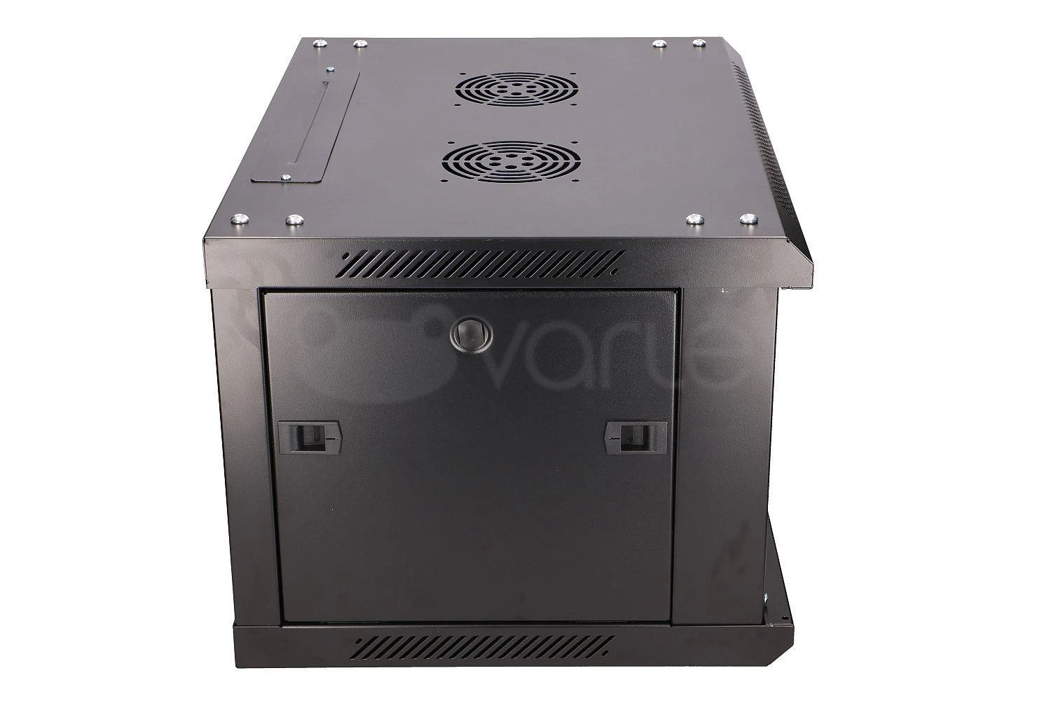 Extralink EX.7225-6U 600x450 Juoda | Spinta stovas | montuojamas ant sienos