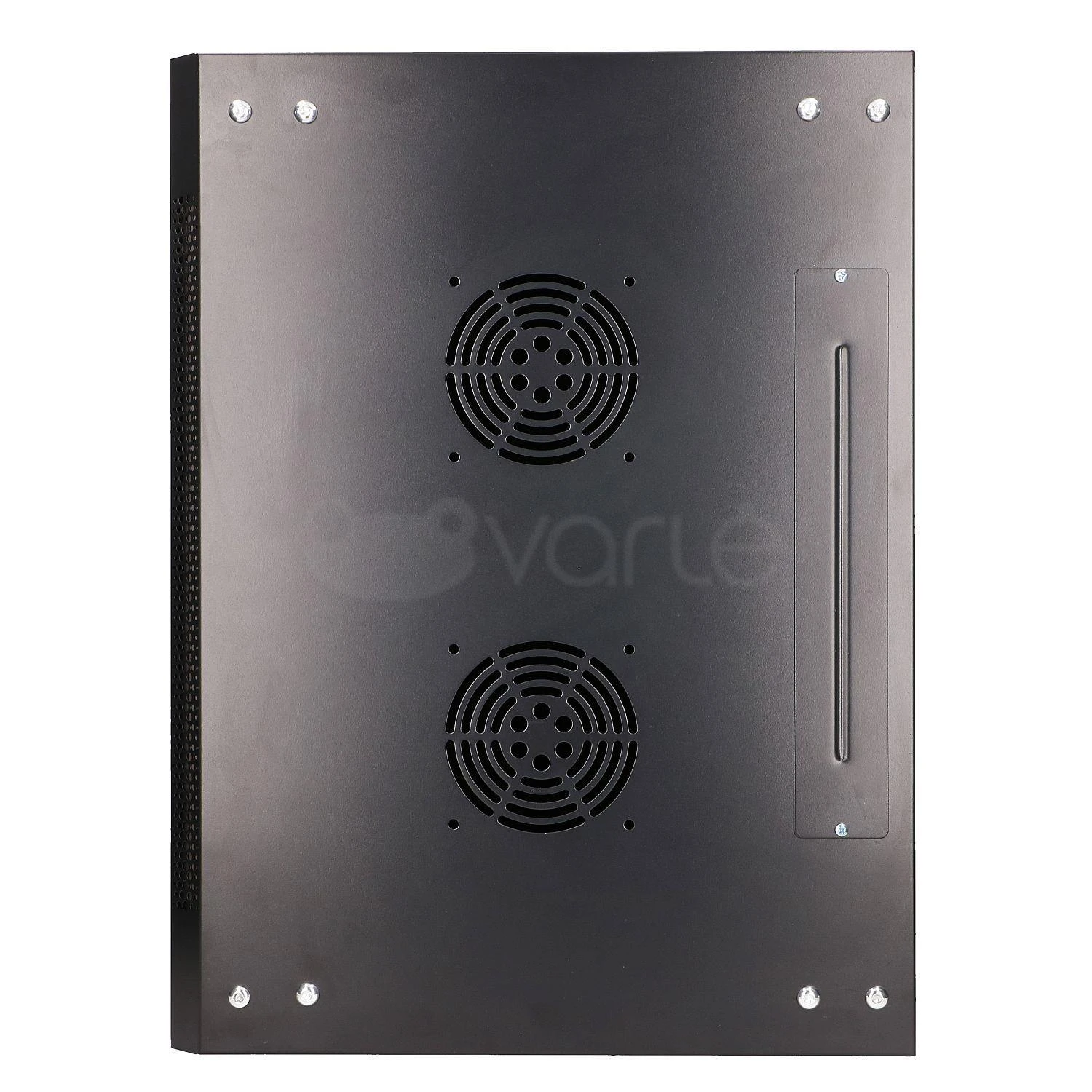Extralink EX.7225-6U 600x450 Juoda | Spinta stovas | montuojamas ant sienos