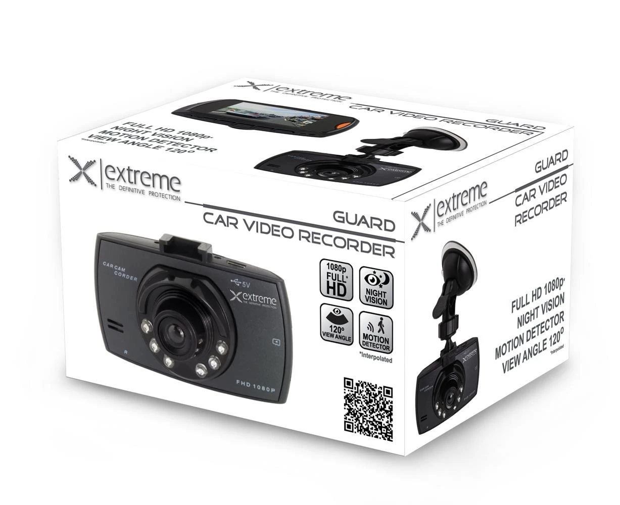 Extreme XDR101 Video recorder Juodas