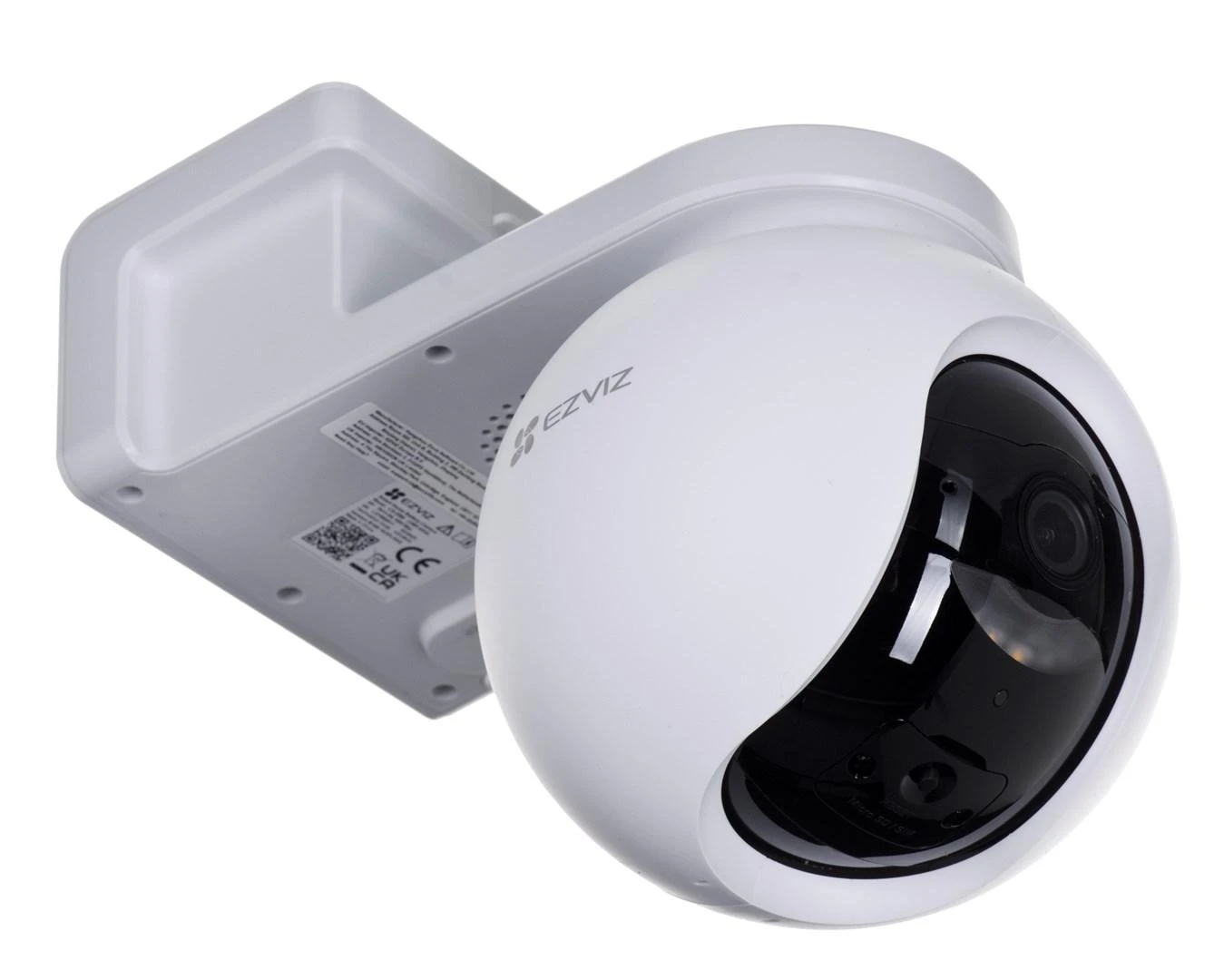EZVIZ | IP kamera | CS-EB8 4G/LTE su baterija | 3 MP | 4 mm | IP65 | H.265 / H.264 | „MicroSD“, maks. 512 GB | Baltas