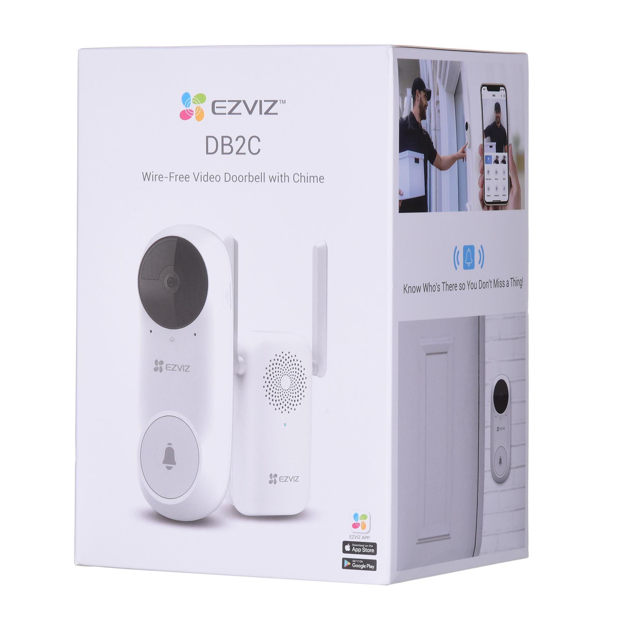 EZVIZ belaidis durų skambutis CS-DB2 (5 MP)
