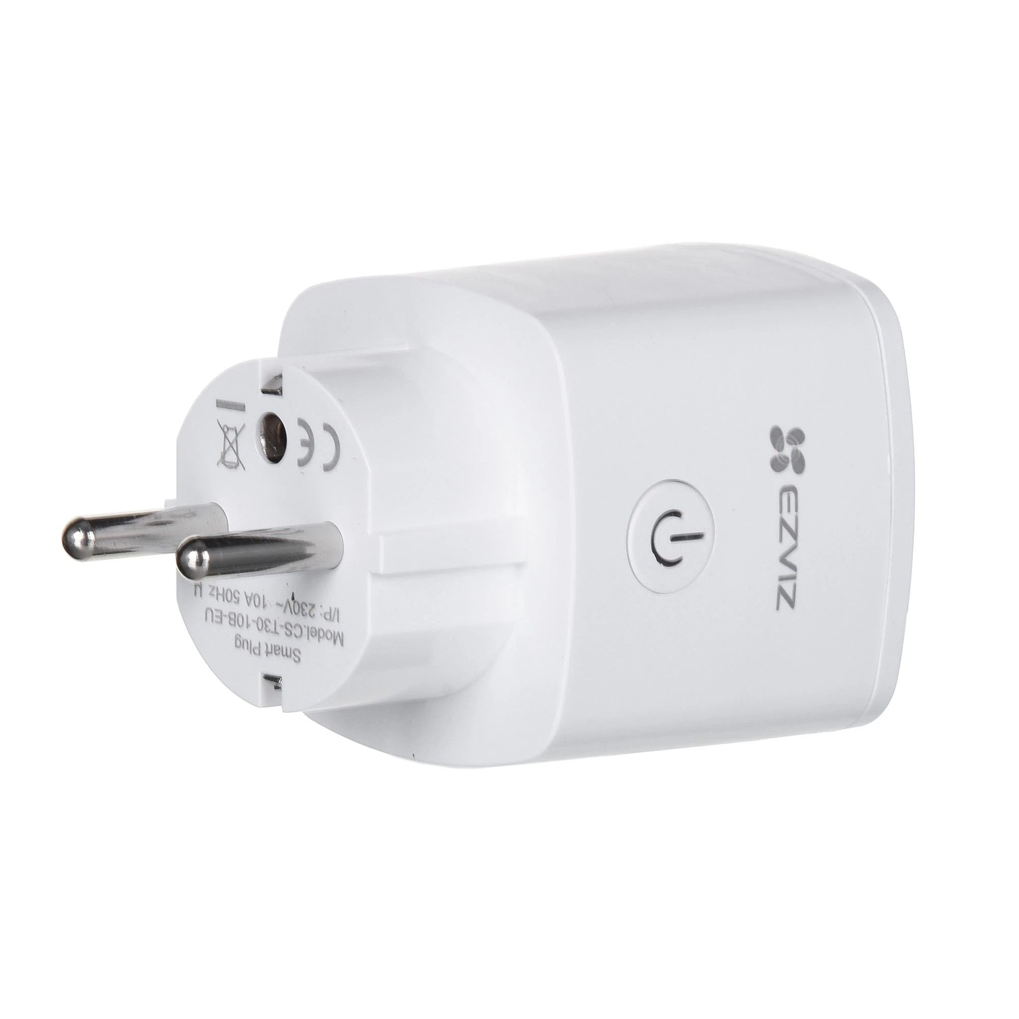 EZVIZ | Išmanusis kištukas su energijos suvartojimo stebėjimo prietaisu (ES standartas) | CS-T30-10B-E | Baltas