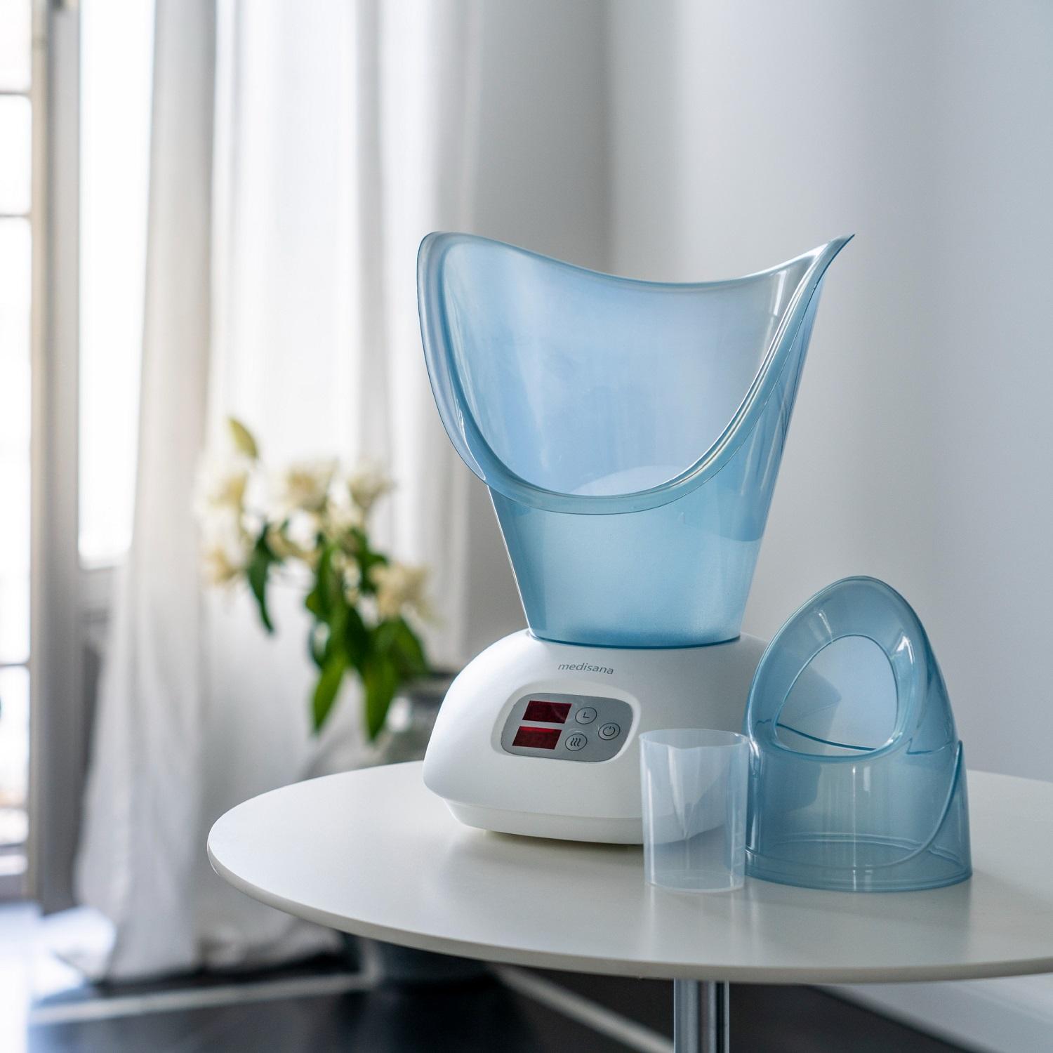 Medisana | Facial Steamer | DS 400 | Baltas/Mėlyna