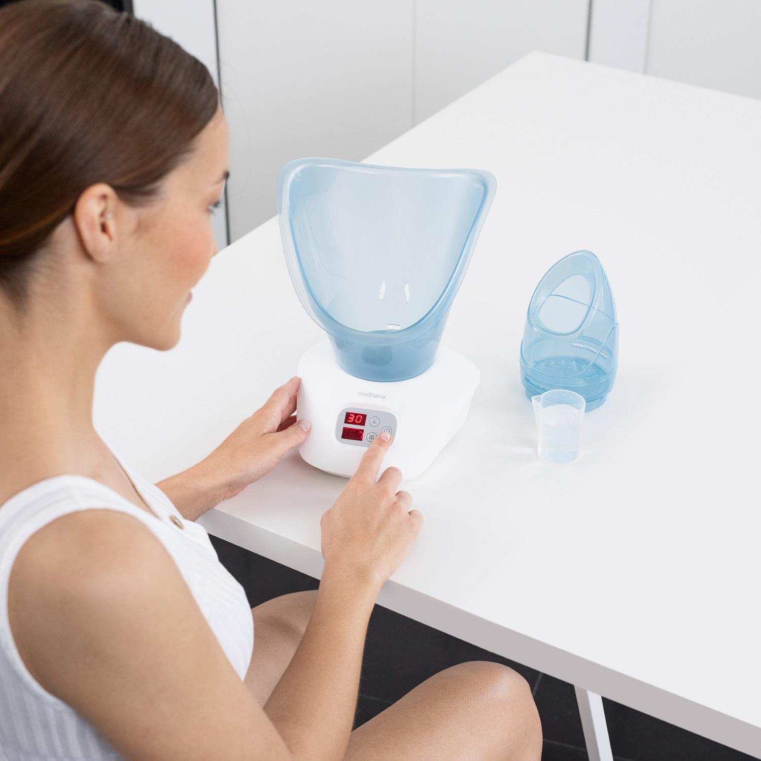 Medisana | Facial Steamer | DS 400 | Baltas/Mėlyna