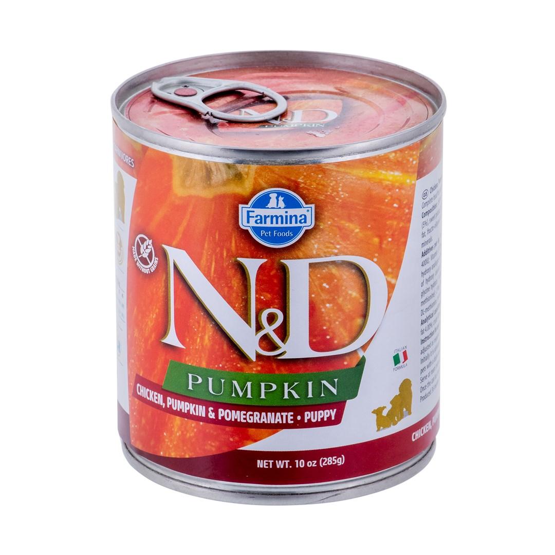 FARMINA N&D PUMPKIN - DOG Wet vištiena moliūgas&Pomegranate PUPPY 285 g (pak.6)