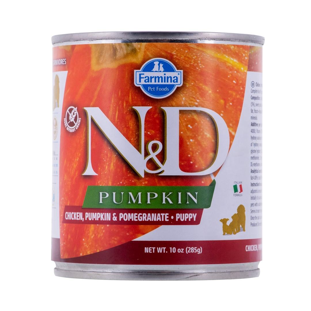FARMINA N&D PUMPKIN - DOG Wet vištiena moliūgas&Pomegranate PUPPY 285 g (pak.6)
