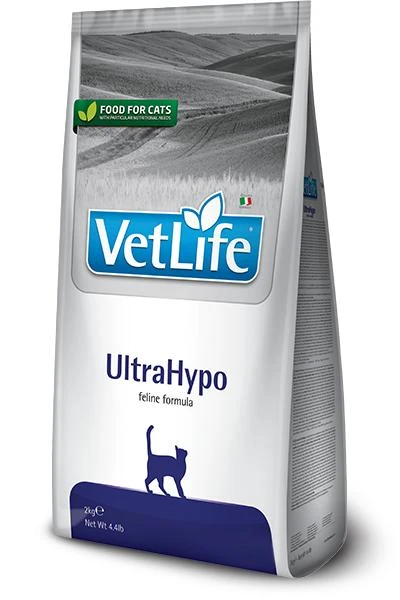 FARMINA VET LIFE - katėms sausas ėdalas ULTRAHYPO 400g