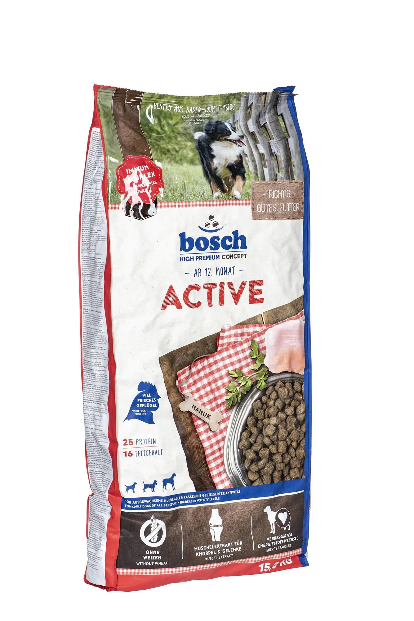 bosch Dog Adult ACTIVE 15kg