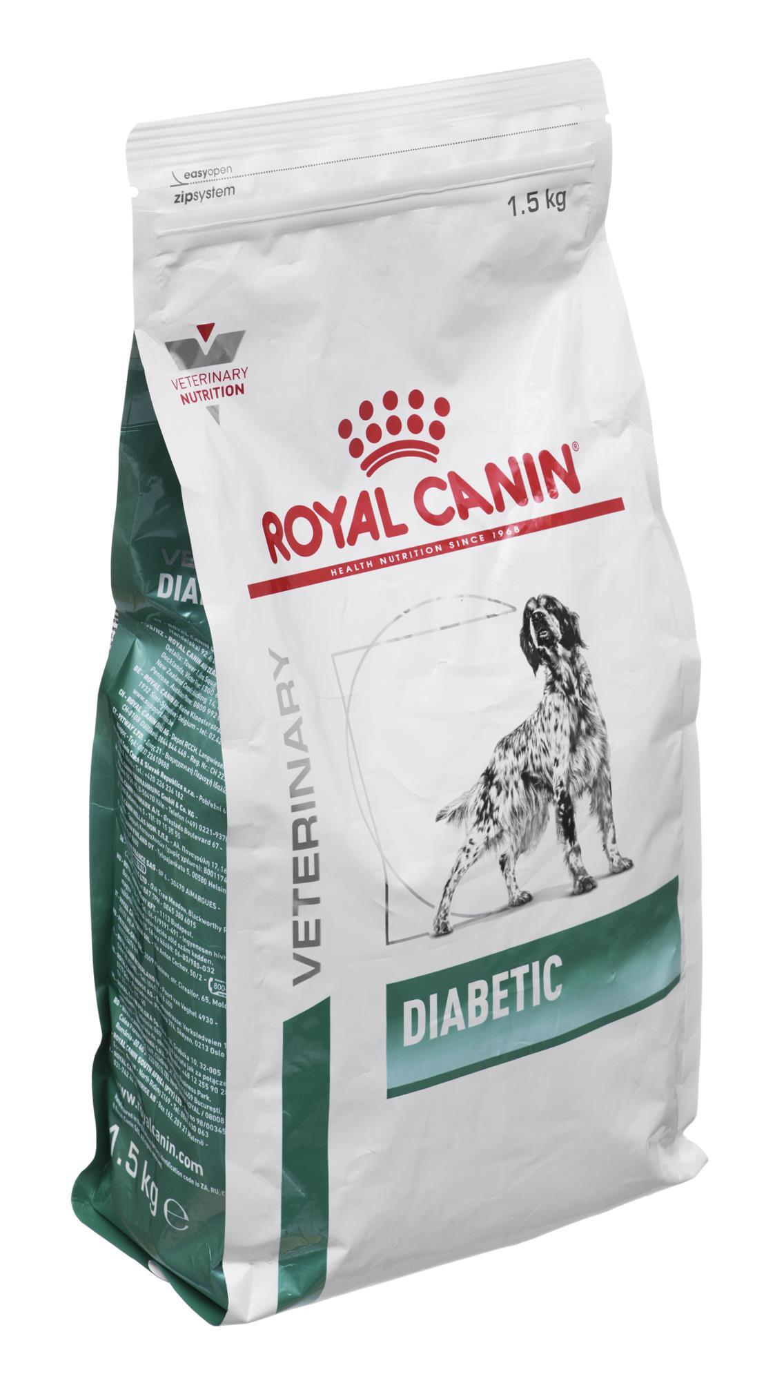 Royal Canin VD Dog Diabetic 1,5kg Žema kaina | Varle.lt
