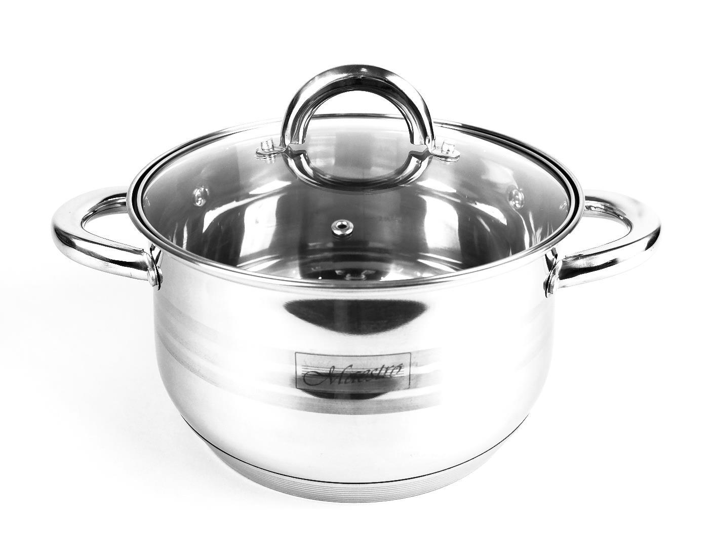 Puodas 24cm 6,5L su dangteliu Maestro MR-3513