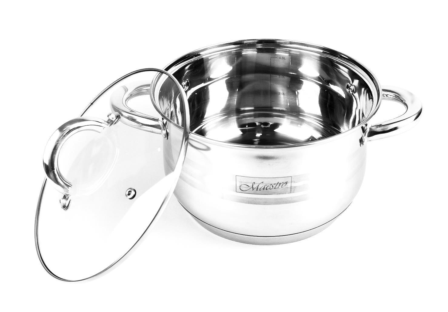 Puodas 24cm 6,5L su dangteliu Maestro MR-3513