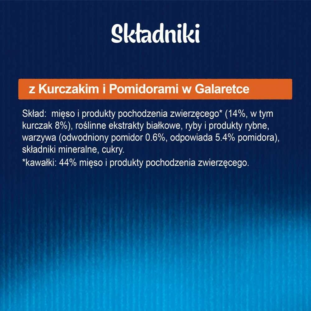 Purina Nestle Kačių Maistas - Felix Drėgnas Su Vištiena Ir Pomidorais 85 g