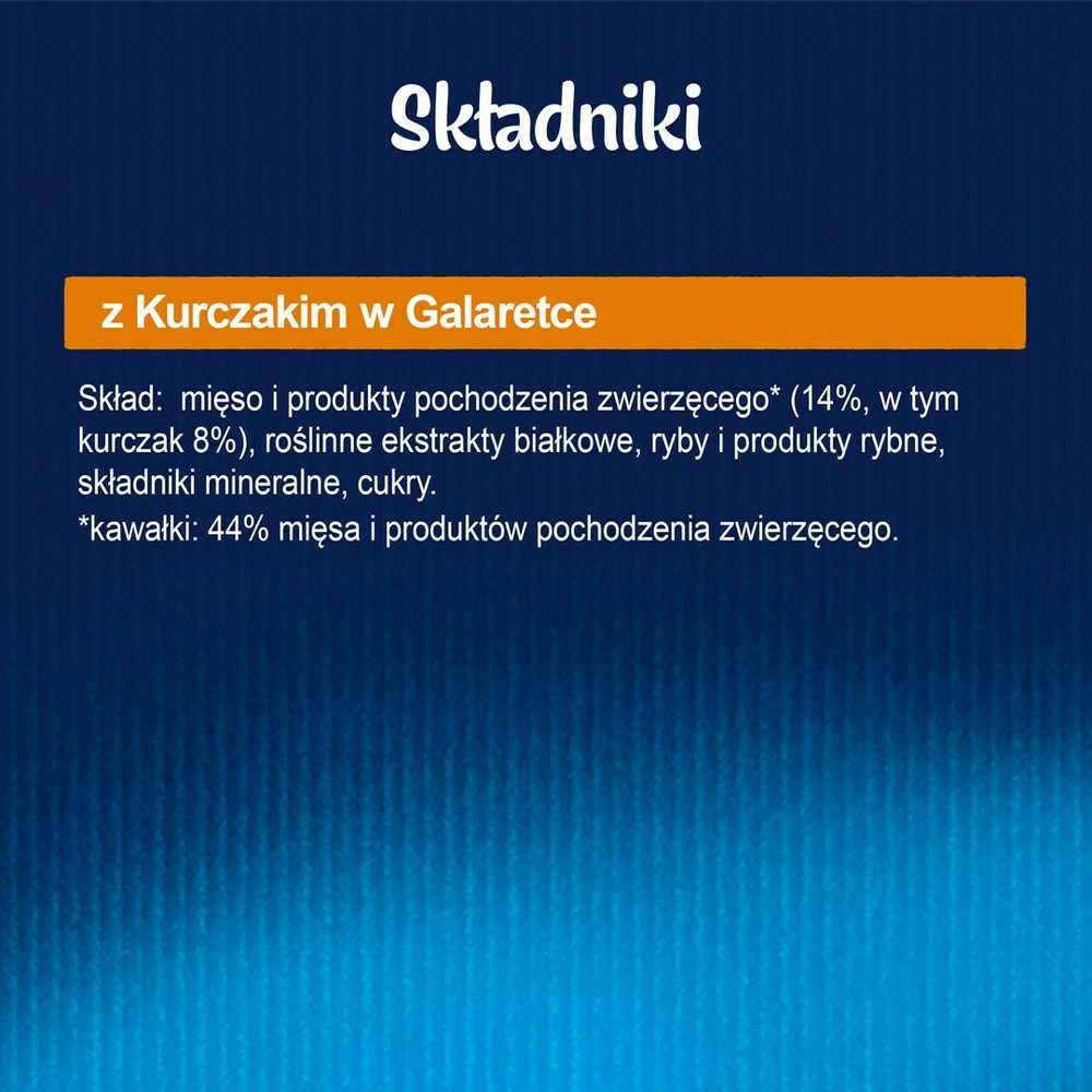 Purina Nestle Drėgnas Kačių Maistas - FELIX Fantastic Vištiena Želė 85g