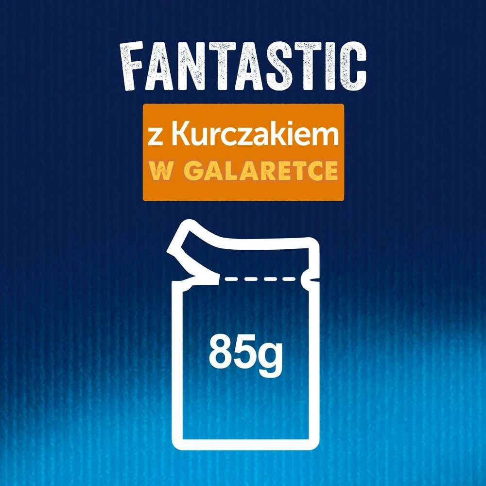 Purina Nestle Drėgnas Kačių Maistas - FELIX Fantastic Vištiena Želė 85g