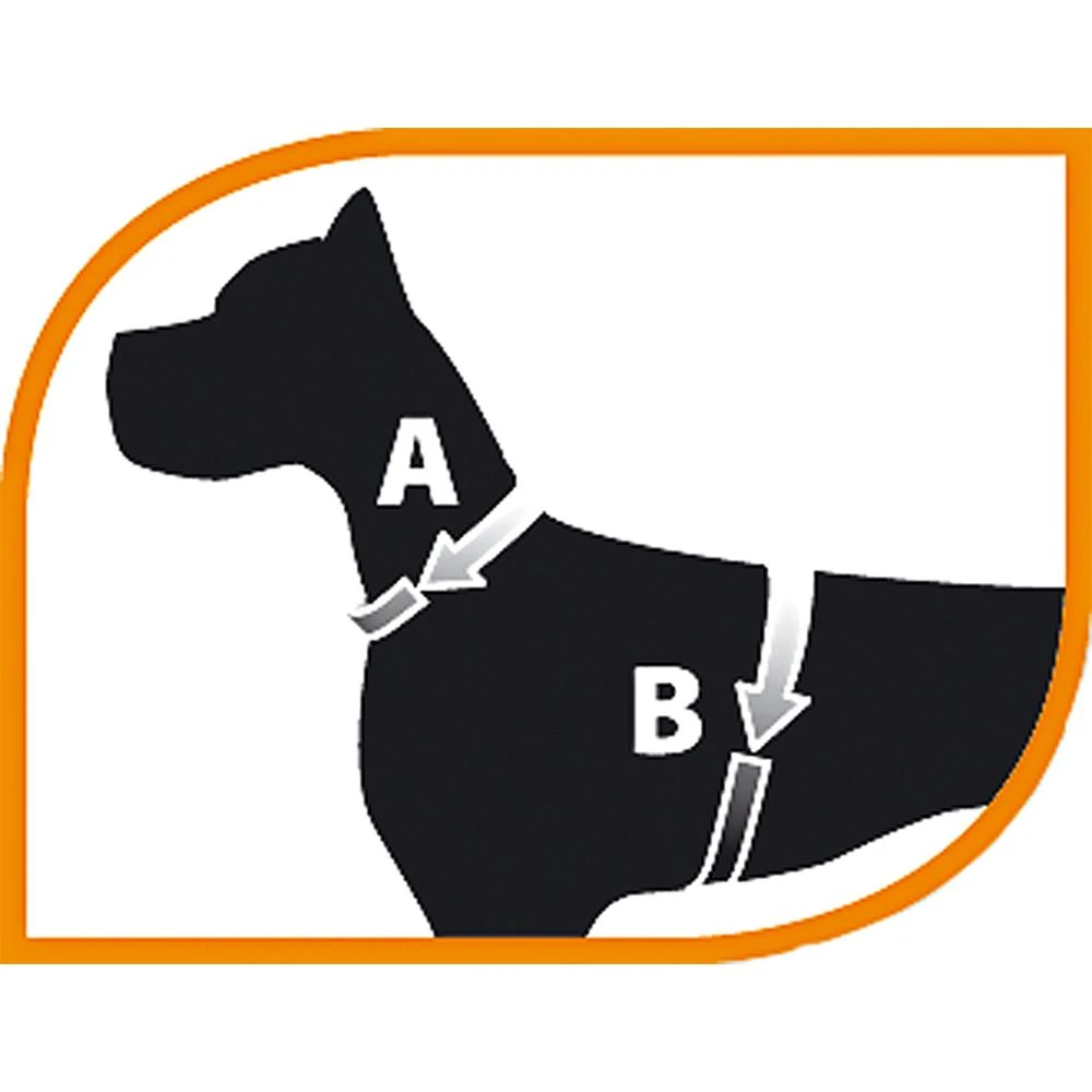 Ferplast Ergocomfort diržai – pilki S