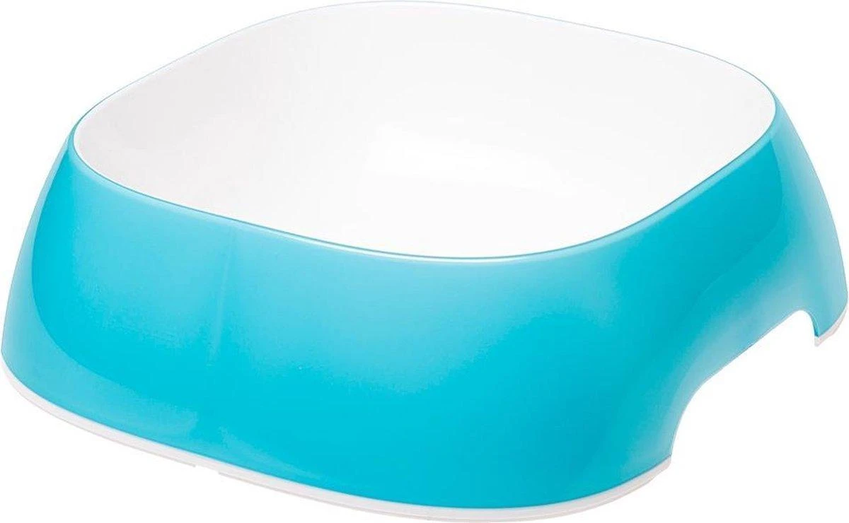 Mėlyna FERPLAST Glam Large Pet watering bowl, baltas and mėlynas