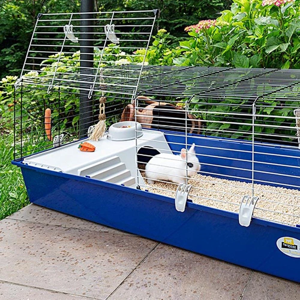 Ferplast Triušių narvas "Rabbit 120", 118x58,5x49,5 cm, 57053070