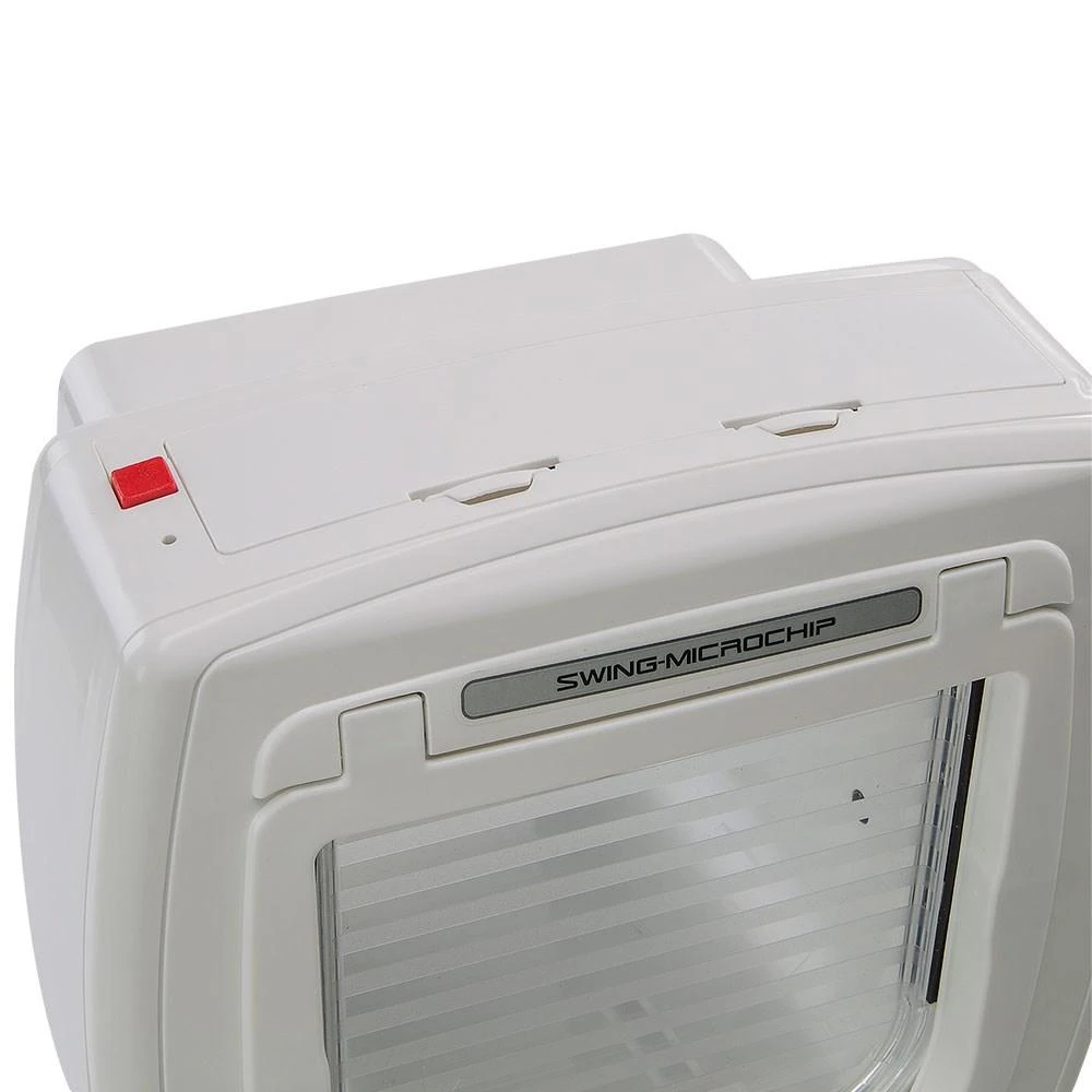 FERPLAST - Kačių durelės su sūpynėmis ir mikroschema 22,5 x 16,2 x 25,2 cm - (705.2080)