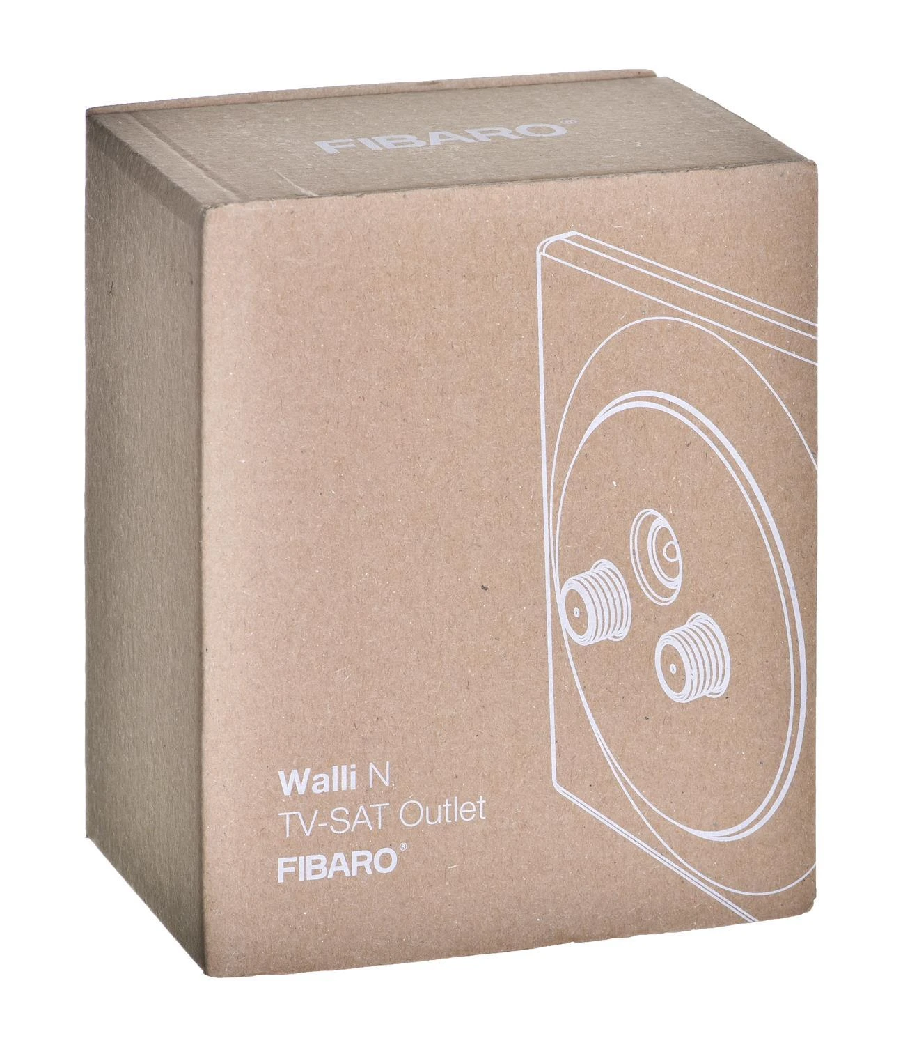 Fibaro Walli N TV-SAT lizdas