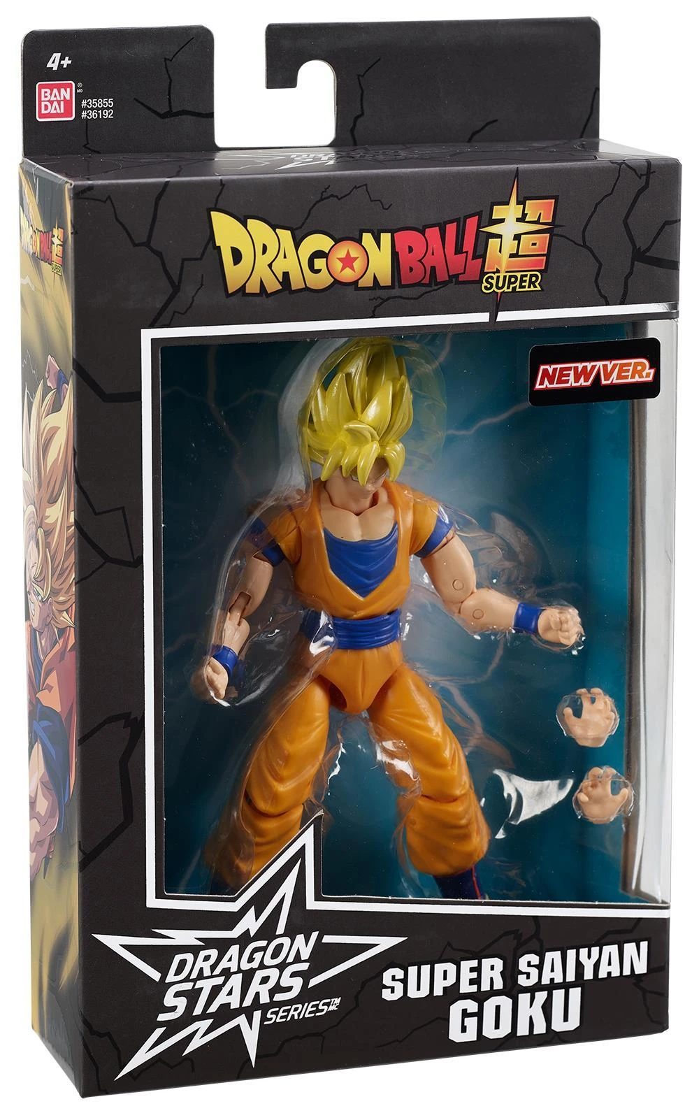 Figūrėlė kolekcjonerska BANDAI DRAGON BALL DRAGON STARS SUPER SAIYAN GOKU
