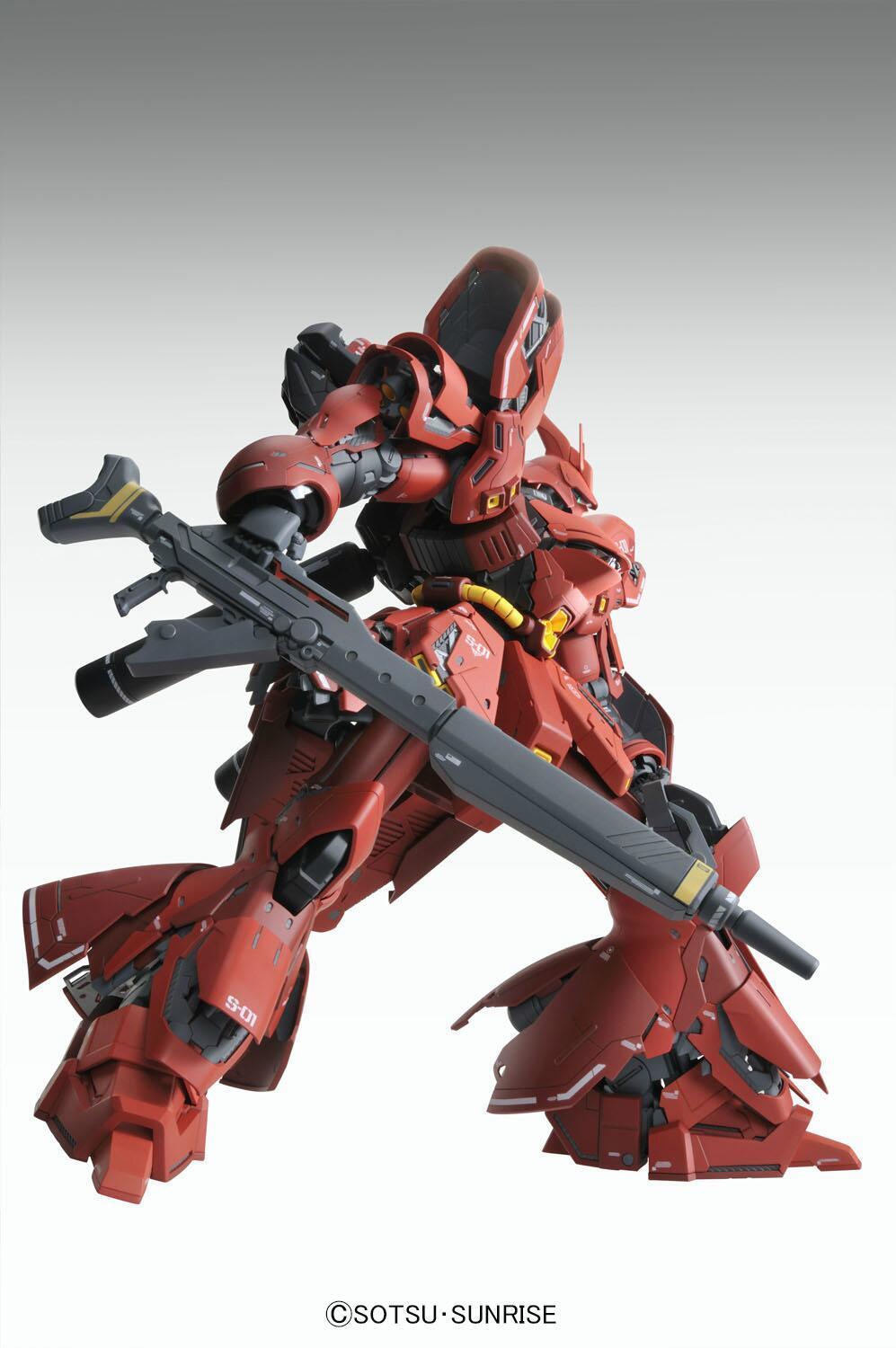 Figūrėlė kolekcjonerska BANDAI MG 1/100 MSN-04 SAZABI Ver.Ka 18cm