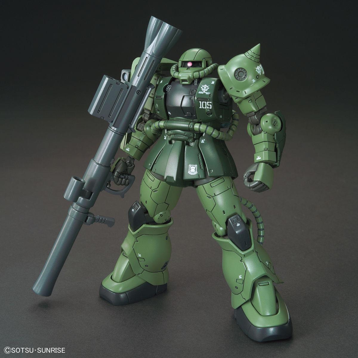 Bandai GUNDAM – modelio rinkinys – HG 1/144 – Zaku II Type C-6/R6