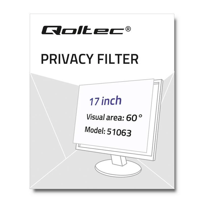 QOLTEC 51063 Qoltec Privatizuojantis filtras RODO | 17 | 5:4