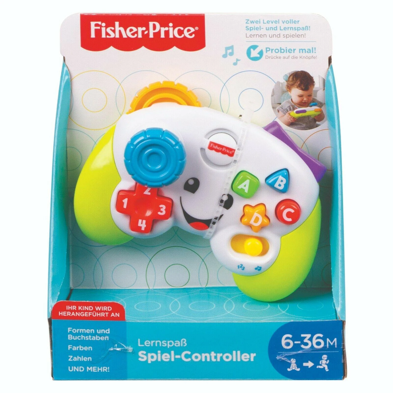 Fisher Price žaidimo pultelis, lenkų k.