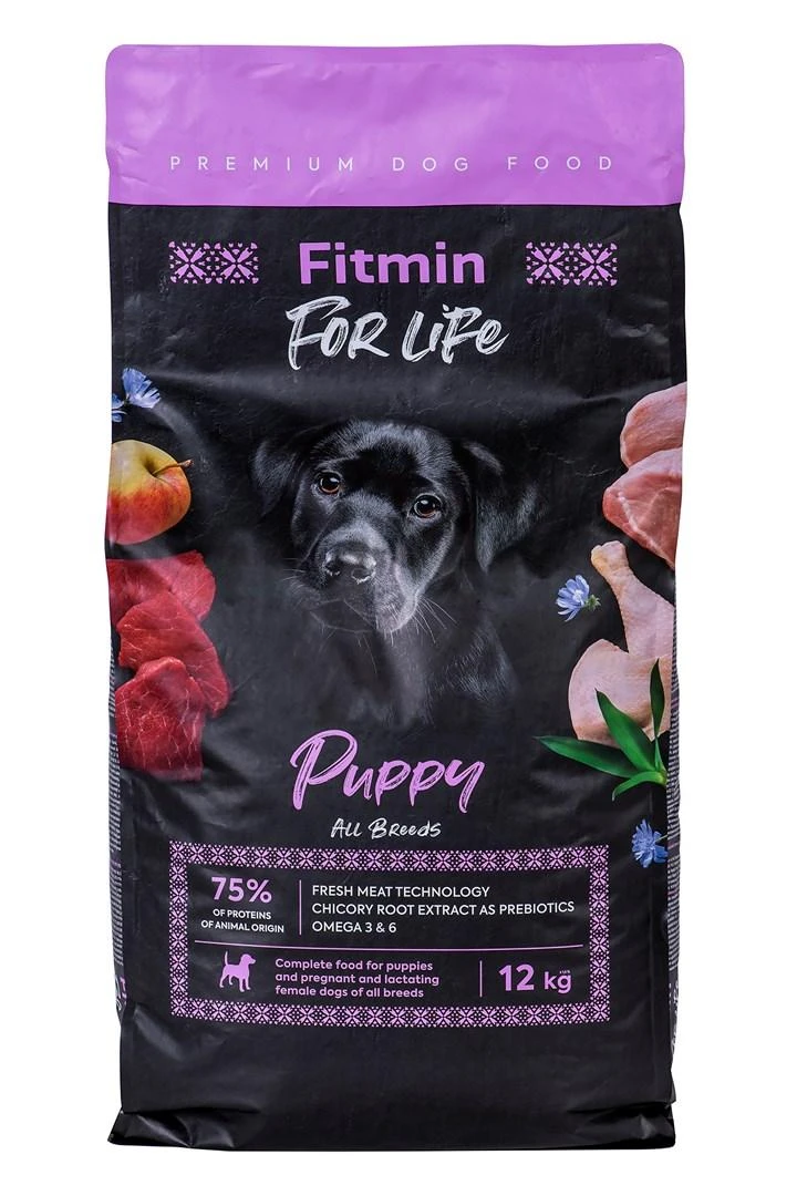 FITMIN For Life Puppy - sausas šunų maistas - 12 kg