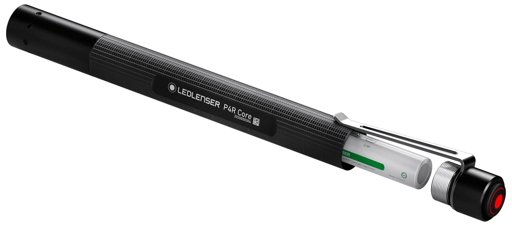 LED Lenser Ledlenser įkraunamas LED žibintuvėlis P4R Core 200 lm, 95 m, IP54, 502177