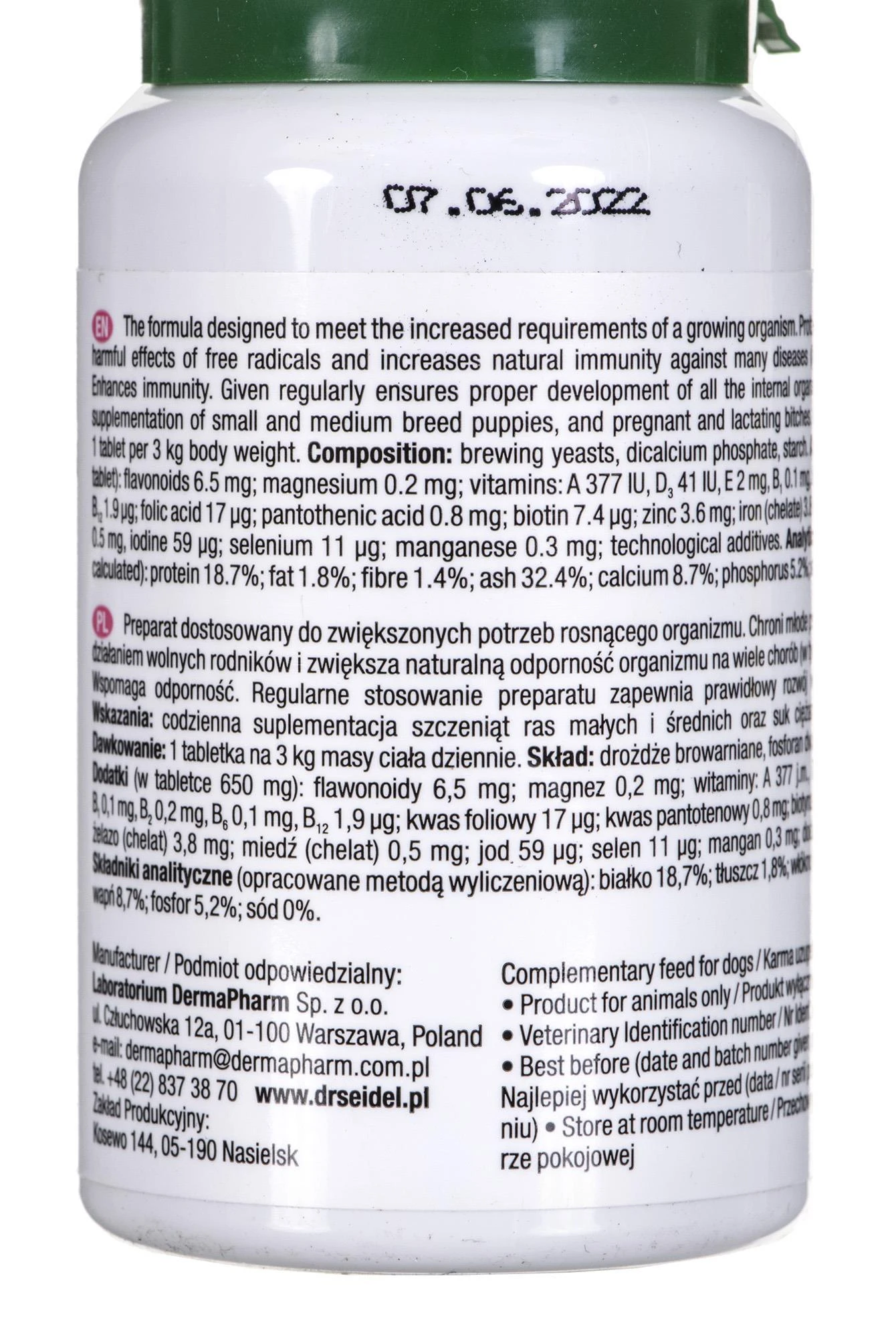 Dermapharm Dr Seidel FLAWITOL 120 tabl. ŠUniukas