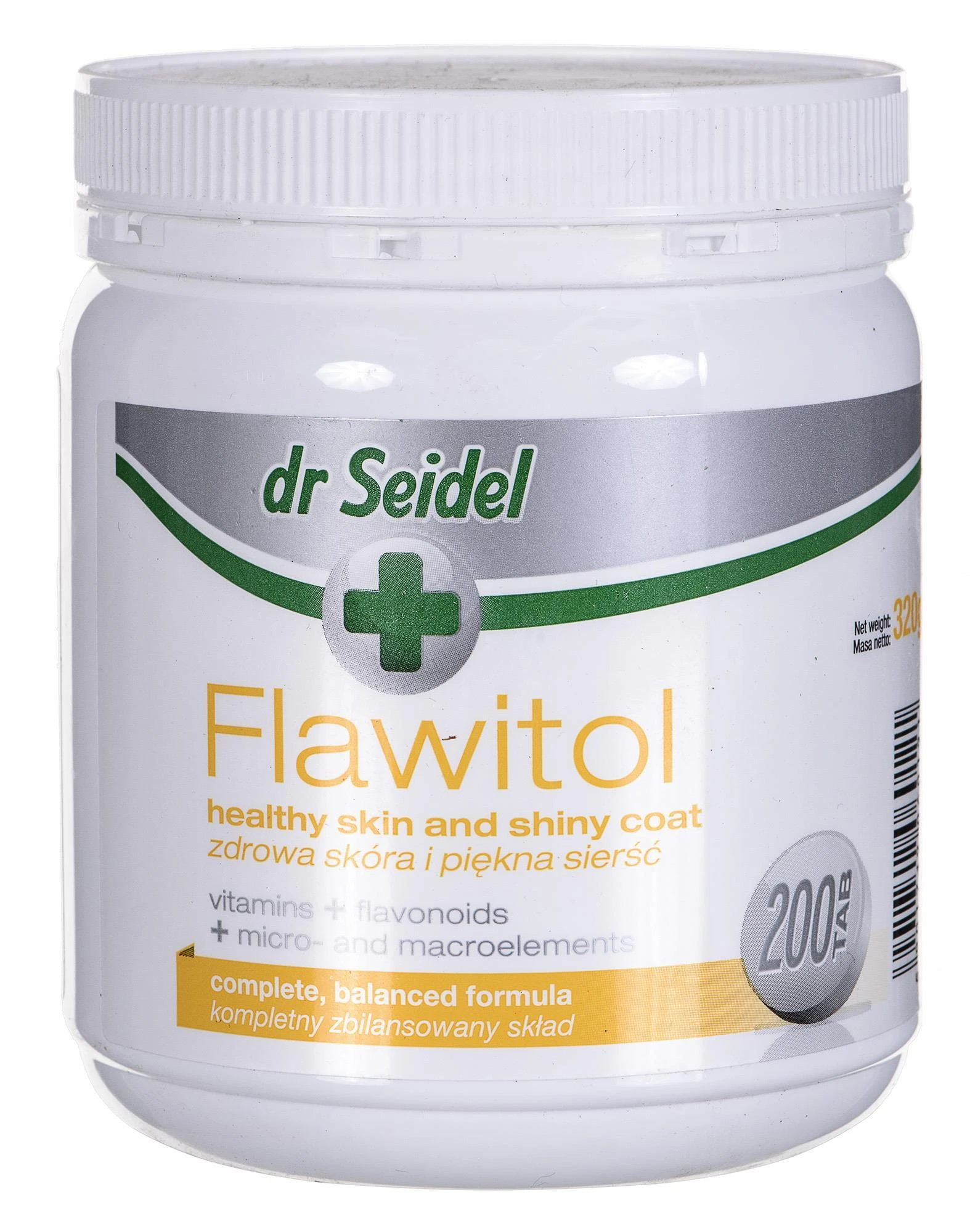 Dermapharm Dr Seidel FLAWITOL 200tabl. PROBL. SKÓRNE