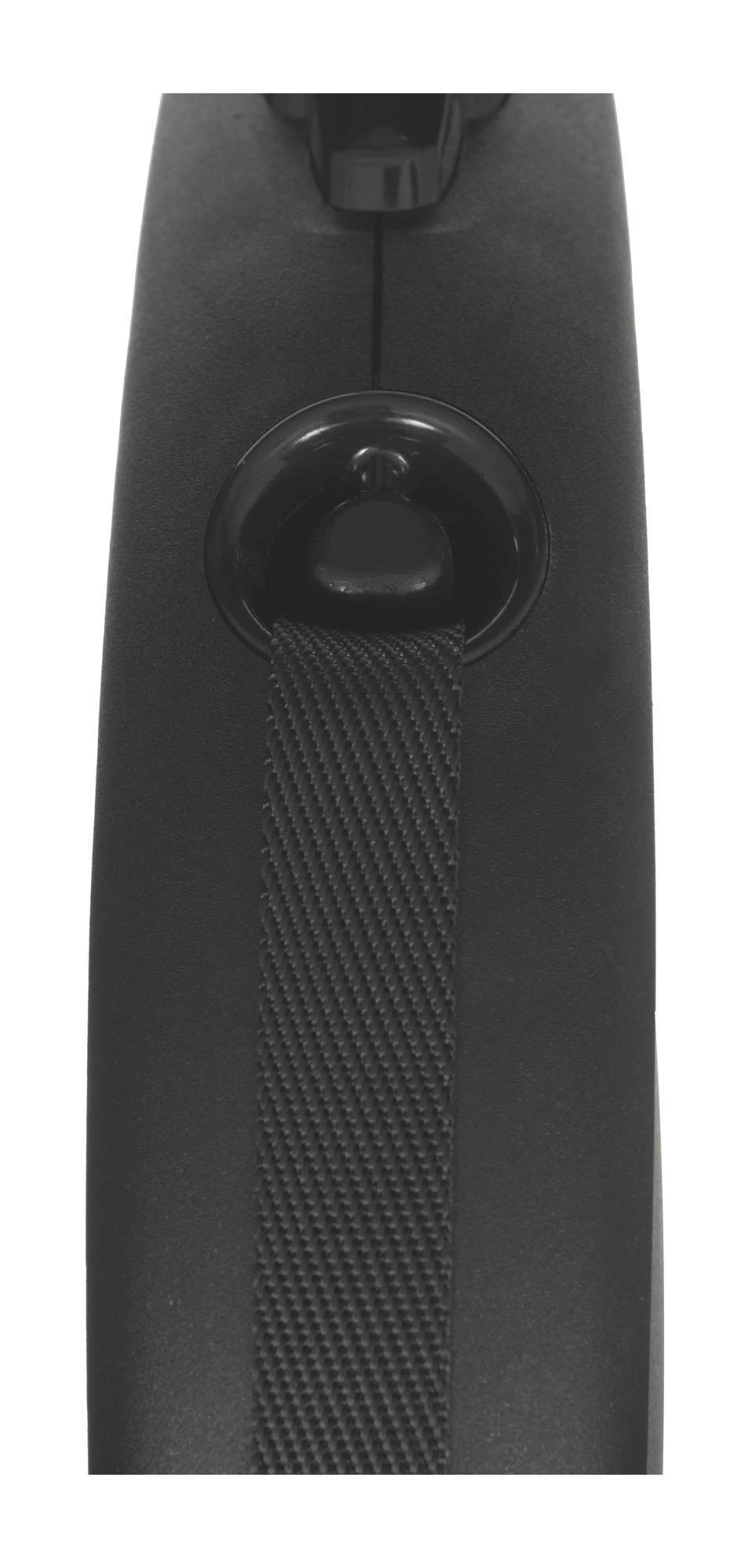 Flexi Black Design M pavadėlis šunims iki 25kg juostinis 5m juodos spalvos