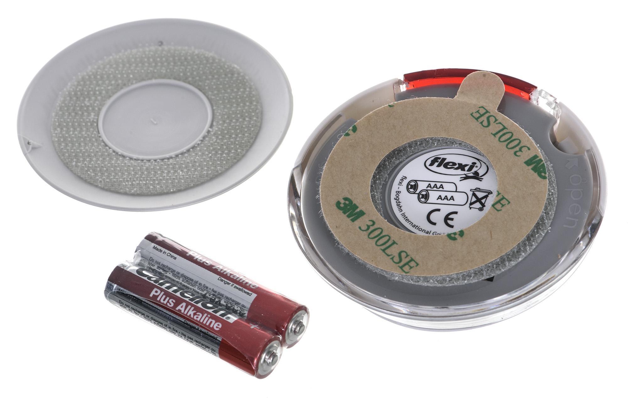 Flexi LED apšvietimas System žibintuvėlis prie pavadėlio, šviesiai pilkos spalvos