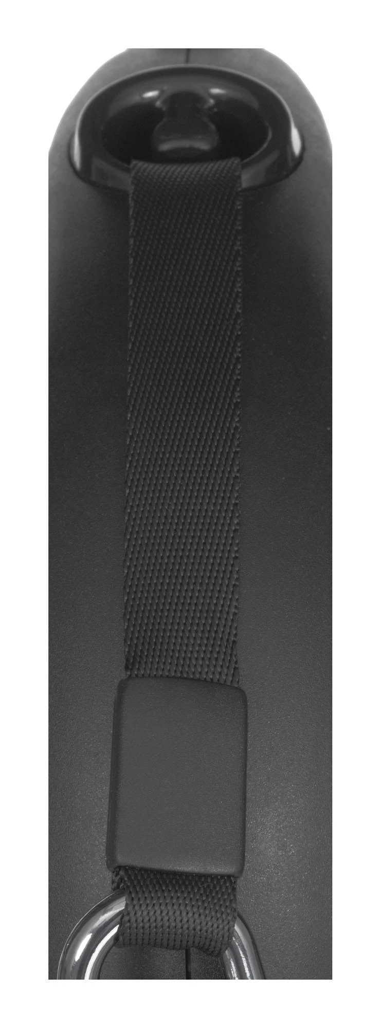Flexi New Classic L pavadėlis šunims iki 50kg juostinis 8m juodos spalvos