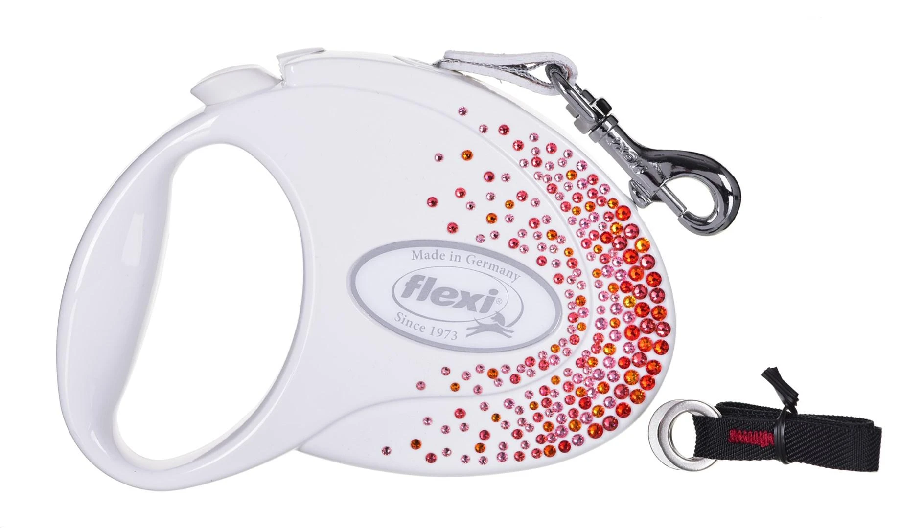 Flexi Smycz šuniui Glam Splash Orient balta 5m