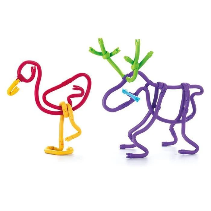 Clics toys Konstruktorius Spaghetteez, 70 d.