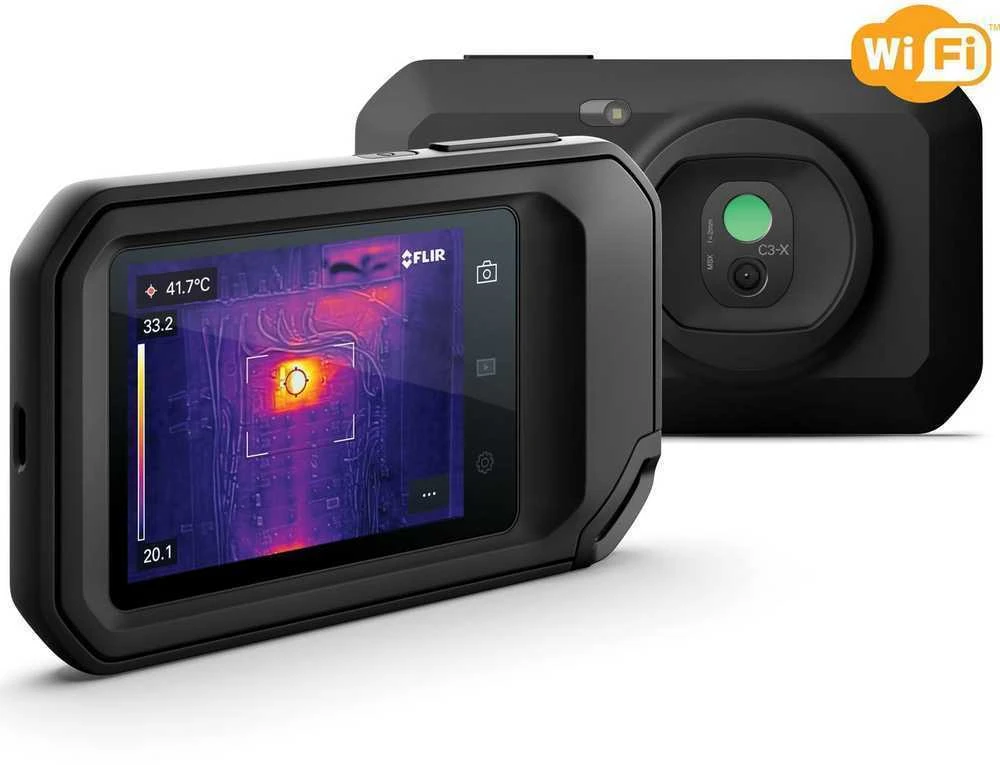Termovizinė Kamera - FLIR C3-X 128x96 Juoda