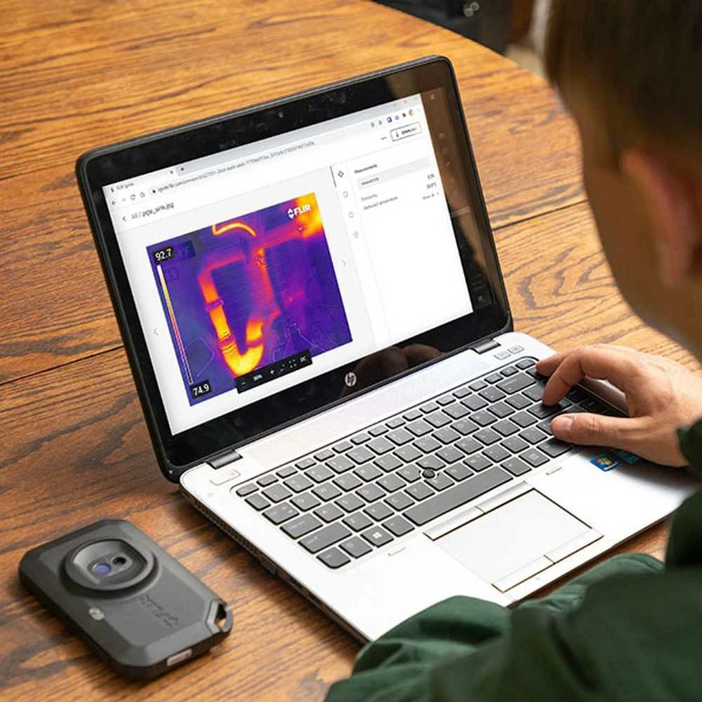 Termovizinė Kamera - FLIR C3-X 128x96 Juoda